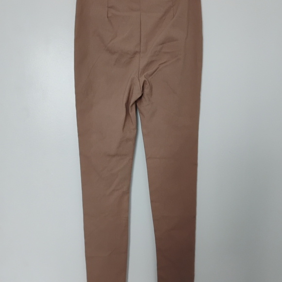 Haute Monde Tan Skinny Pants - Picture 3 of 5